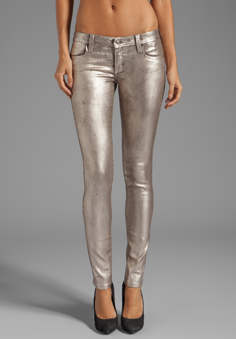 Frankie B. Jeans My BFF Jegging in Chrome